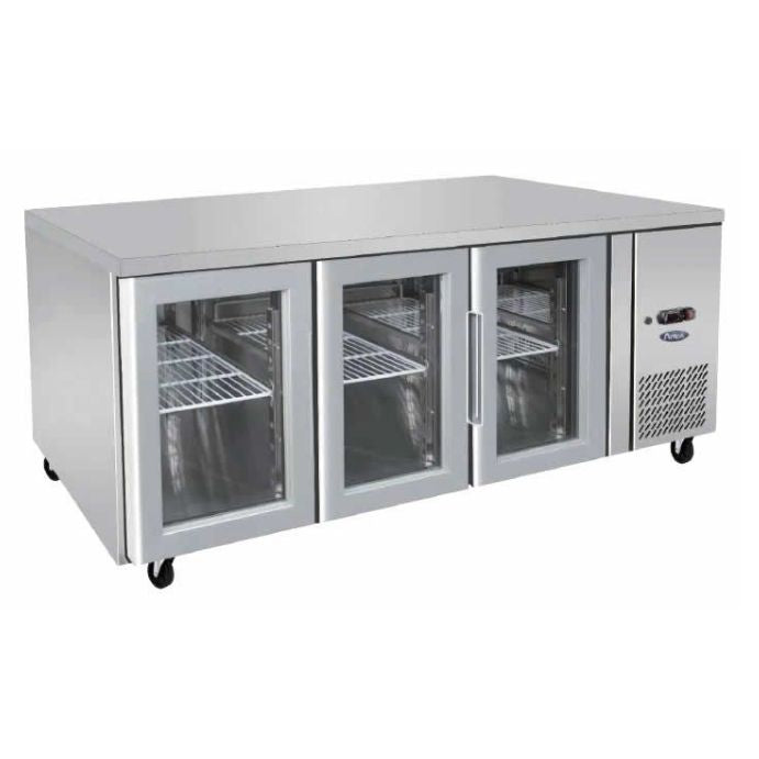 Atosa Glass Three Door Cooling Table EPF3731
