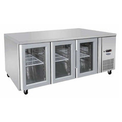 Atosa Glass Three Door Cooling Table EPF3731