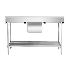 Modular Systems SSB6-1500C/A Single Centre Sink Bench & Pot Undershelf