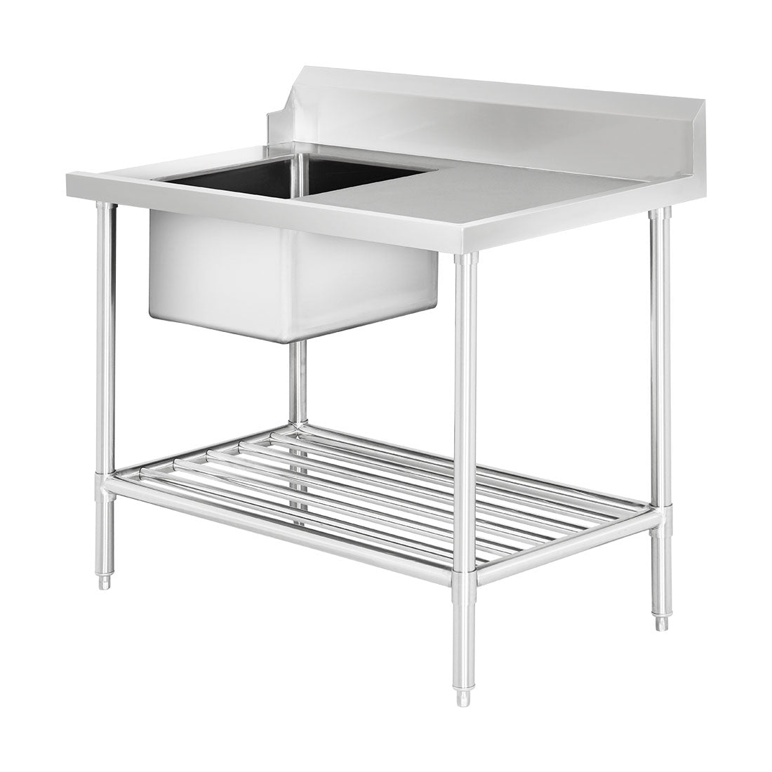 Modular Systems SSBD7-1200L/A Left Inlet Single Sink Dishwasher Bench