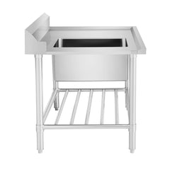 Modular Systems SSBD7-1200L/A Left Inlet Single Sink Dishwasher Bench