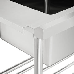 Modular Systems SSBD7-1200L/A Left Inlet Single Sink Dishwasher Bench