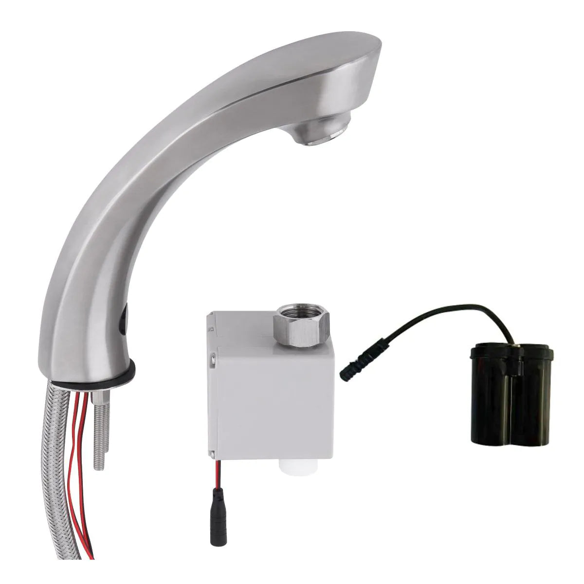 3Monkeez GUARDIAN-Stainless Steel Bench Mounted Infrared Sensor Tap. WELS 6 Star 4LPM