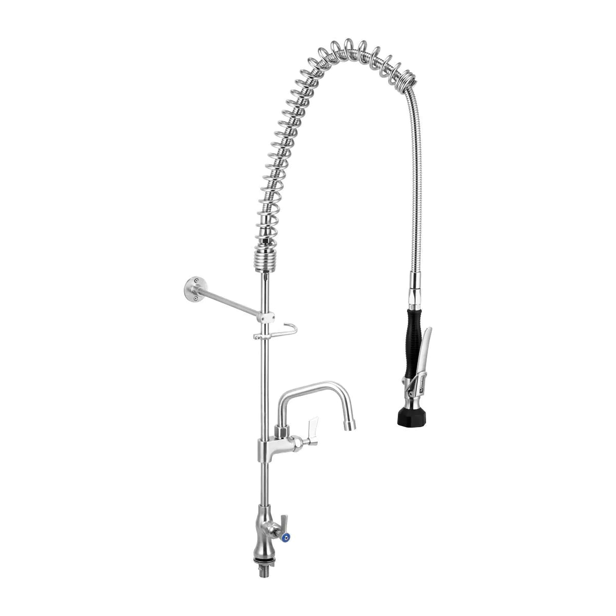 Stainless Steel Single Bench Mount Pre-Rinse with Optional Pot Filler