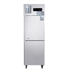 Thermaster Tropical 2 X ½ Door SS Fridge 312L SUC500
