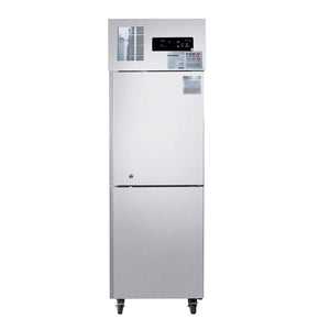Thermaster Tropical 2 X ½ Door SS Fridge 312L SUC500
