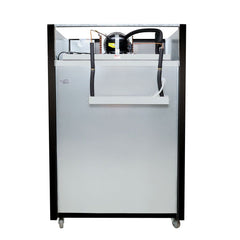 Thermaster Double Door Upright Display Fridge (Black) SUCG1000B
