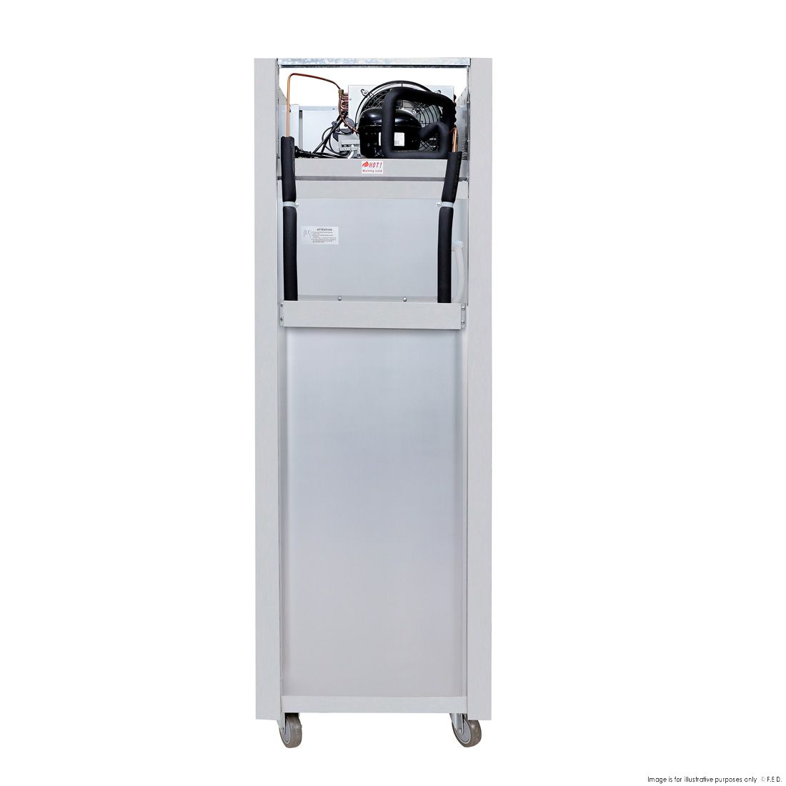 Thermaster Single Door Upright Display Fridge SUCG500