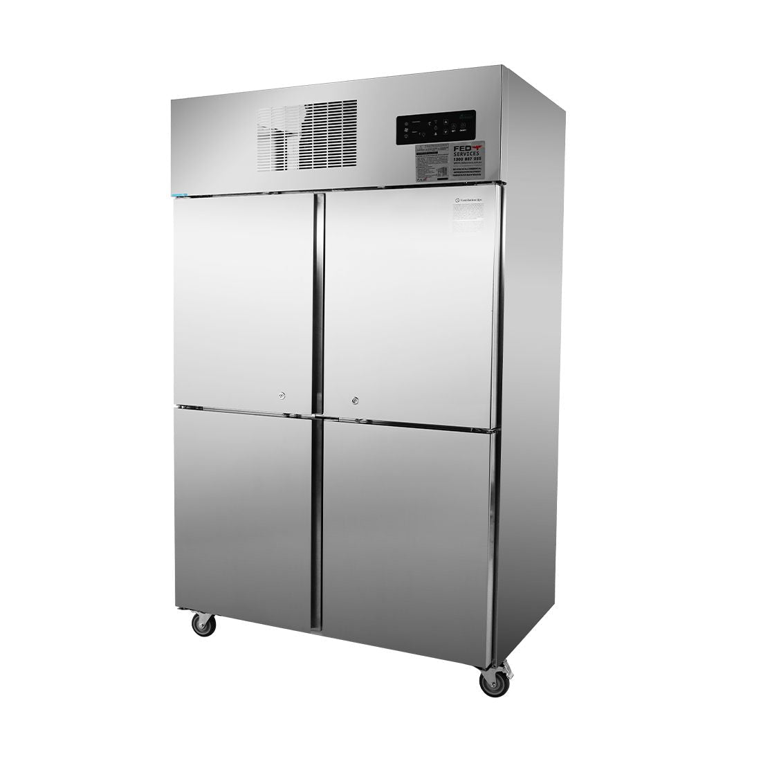 Thermaster Tropical 4 X ½ Door SS Freezer 689L SUF1000