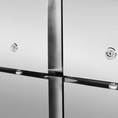 Thermaster Tropical 4 X ½ Door SS Freezer 689L SUF1000