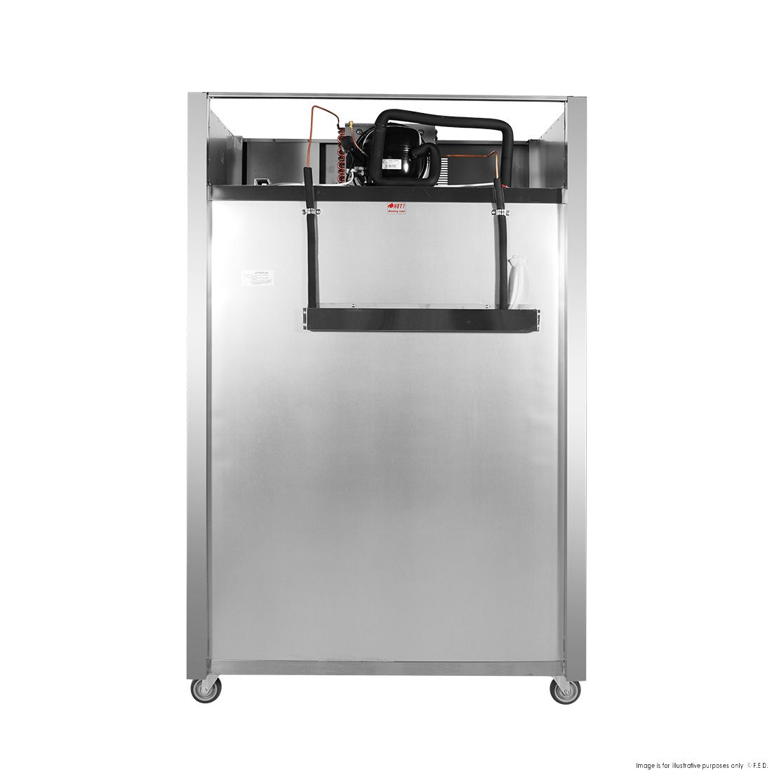Thermaster Tropical 4 X ½ Door SS Freezer 689L SUF1000