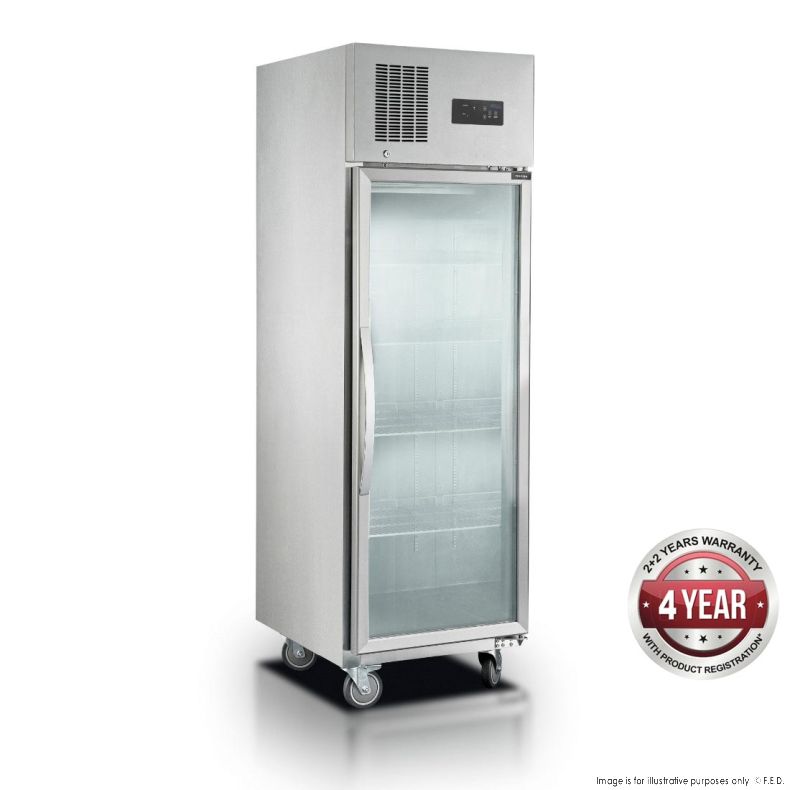 Thermaster 500L Single Gladd Door Display Freezer SUFG500
