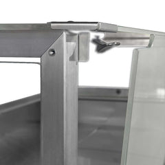 TECNODOM by FHE Serie Mr 2480Mm Wide Deli Display With Storage And Castors TDMR-0925