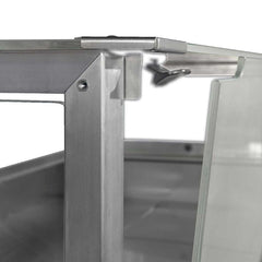 TMDR-0920B Series MR 2000mm Wide Deli Display with Storage and Castors