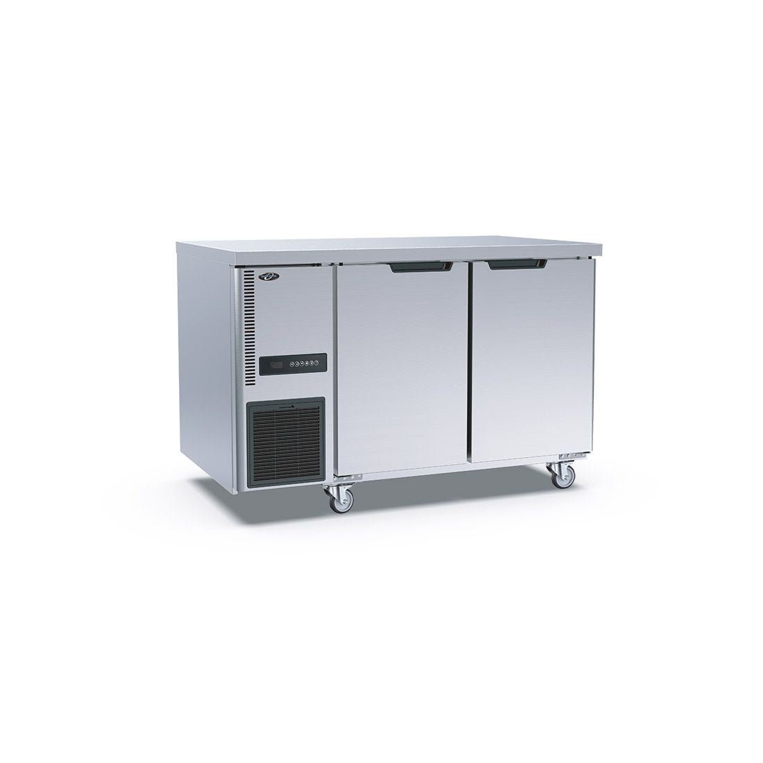 Thermaster Stainless Steel Double Door Workbench Fridge TS1200TN
