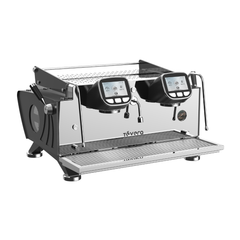 TéVera Black T3 Multi-Boiler Commercial Espresso Machine (2 Group) - TVET3-2B — view 2