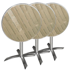 Bolero Flip-Top Table Ash 600mm