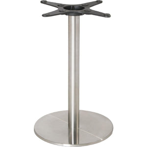 Bolero Stainless Steel Round Table Base
