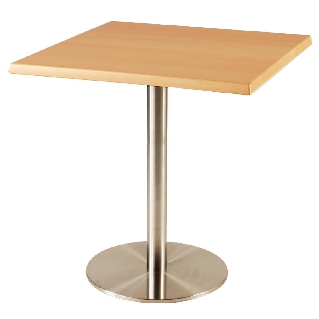 Bolero Stainless Steel Round Table Base