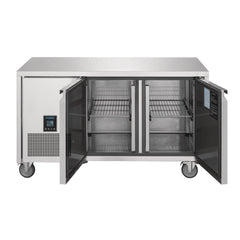 Polar U-Series Premium Double Door Counter Freezer 267tr UA006-A