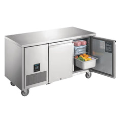 Polar U-Series Premium Double Door Counter Freezer 267tr UA006-A