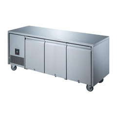 Polar U-Series Premium Triple Door Counter Fridge 420Ltr