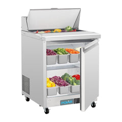 Polar U-Series Single Door Mega Top Preperation Counter