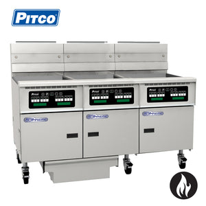 Pitco SSH75C-3/FD Gas Fryer