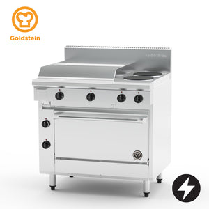 Goldstein PE24G2S28FF-X Electric Oven Range