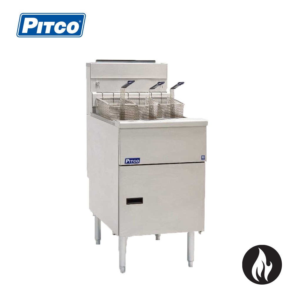 Pitco SG18-FR fryer, manufacturer image; configuration may vary