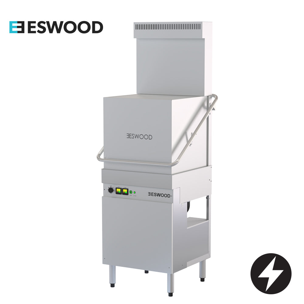 Eswood ES32V pass-through dishwasher with heat recovery