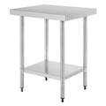 Vogue 430 Grade Stainless Steel Prep Table 600mm Depth T375 T376 T377 T378