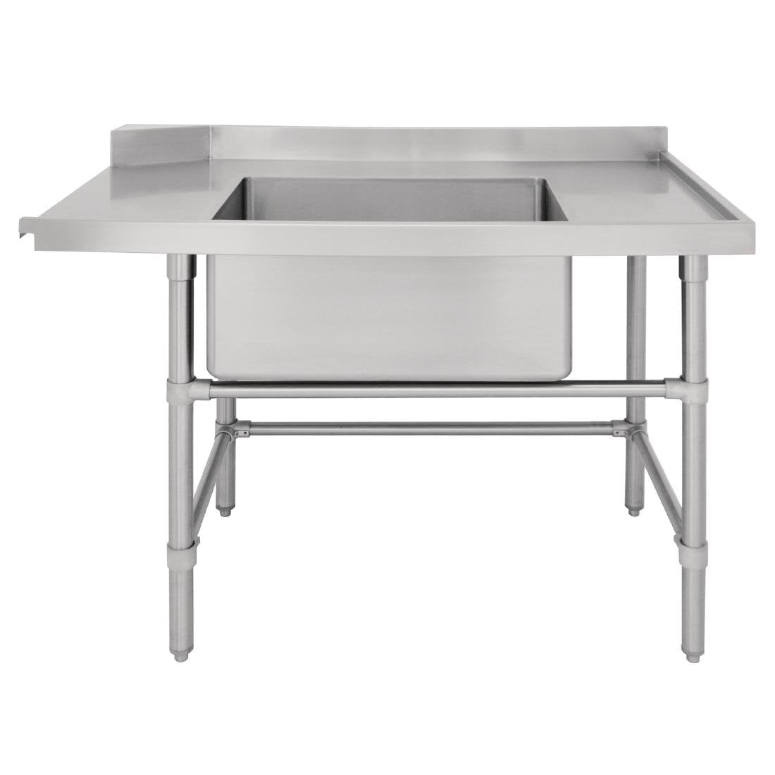 Vogue Dishwasher Inlet Table with Sink Outlet - R/H - DE472