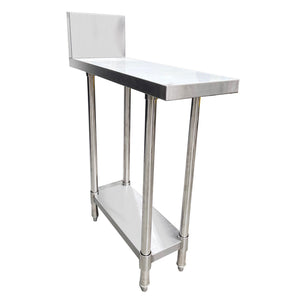 Modular Systems WBB-0450R Stainless Steel Kitchen Infill Bench with Splashback