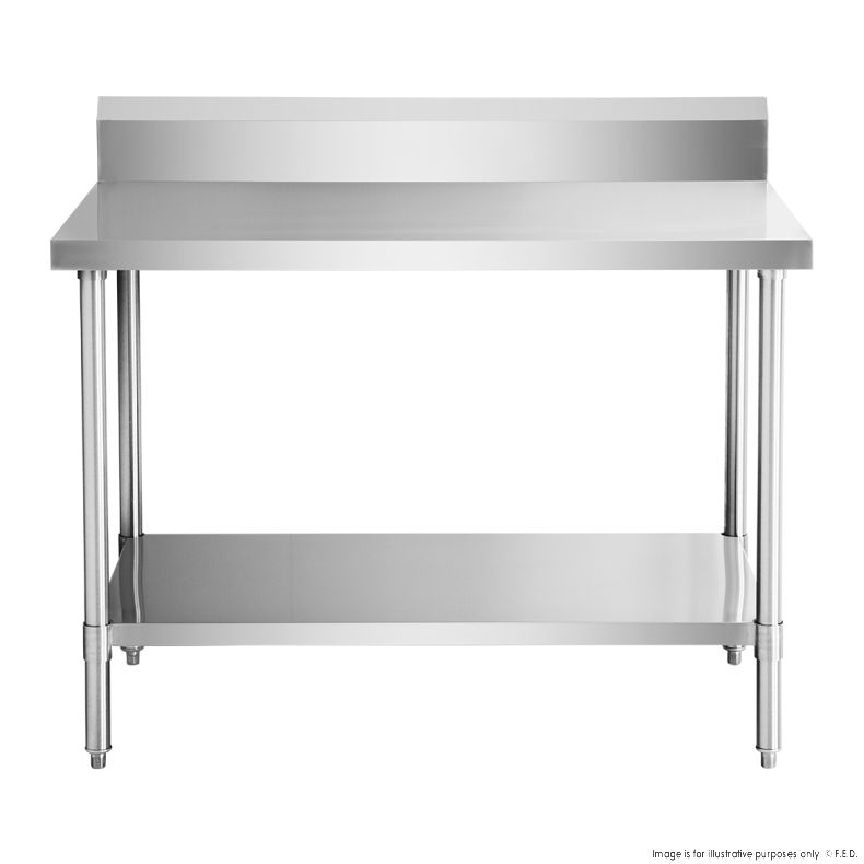 Modular Systems 304 Grade Workbench With Splashback WBB7-0800/A