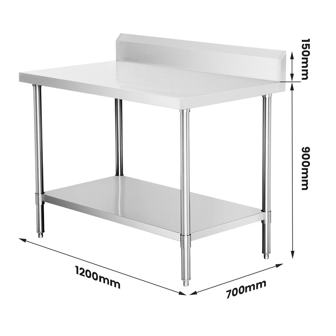 Modular Systems WBB7-1200/A Workbench with Splashback