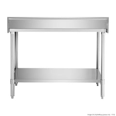 Modular Systems 304 Grade Workbench With Splashback WBB7-0800/A