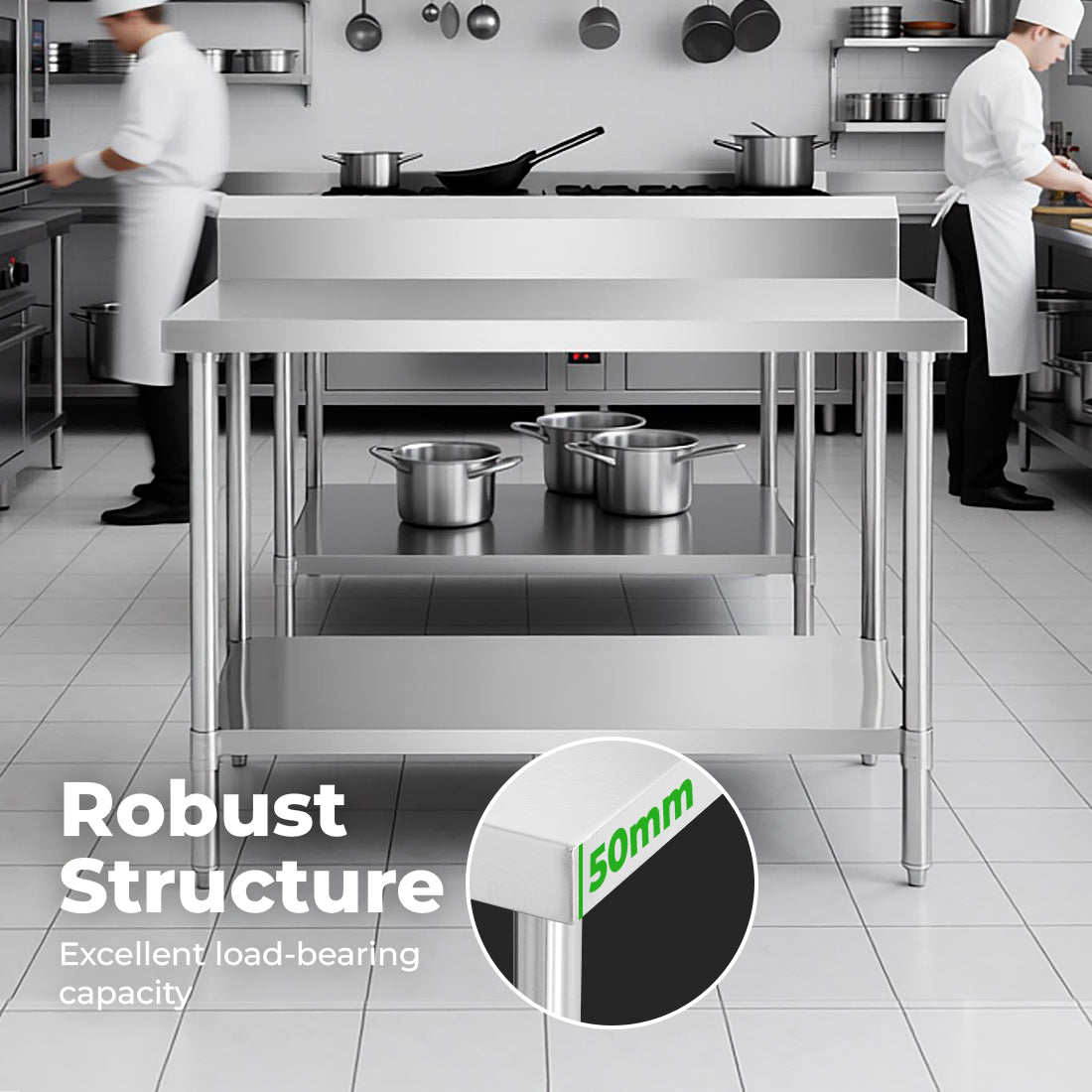 Modular Systems WBB7-1200/A Workbench with Splashback
