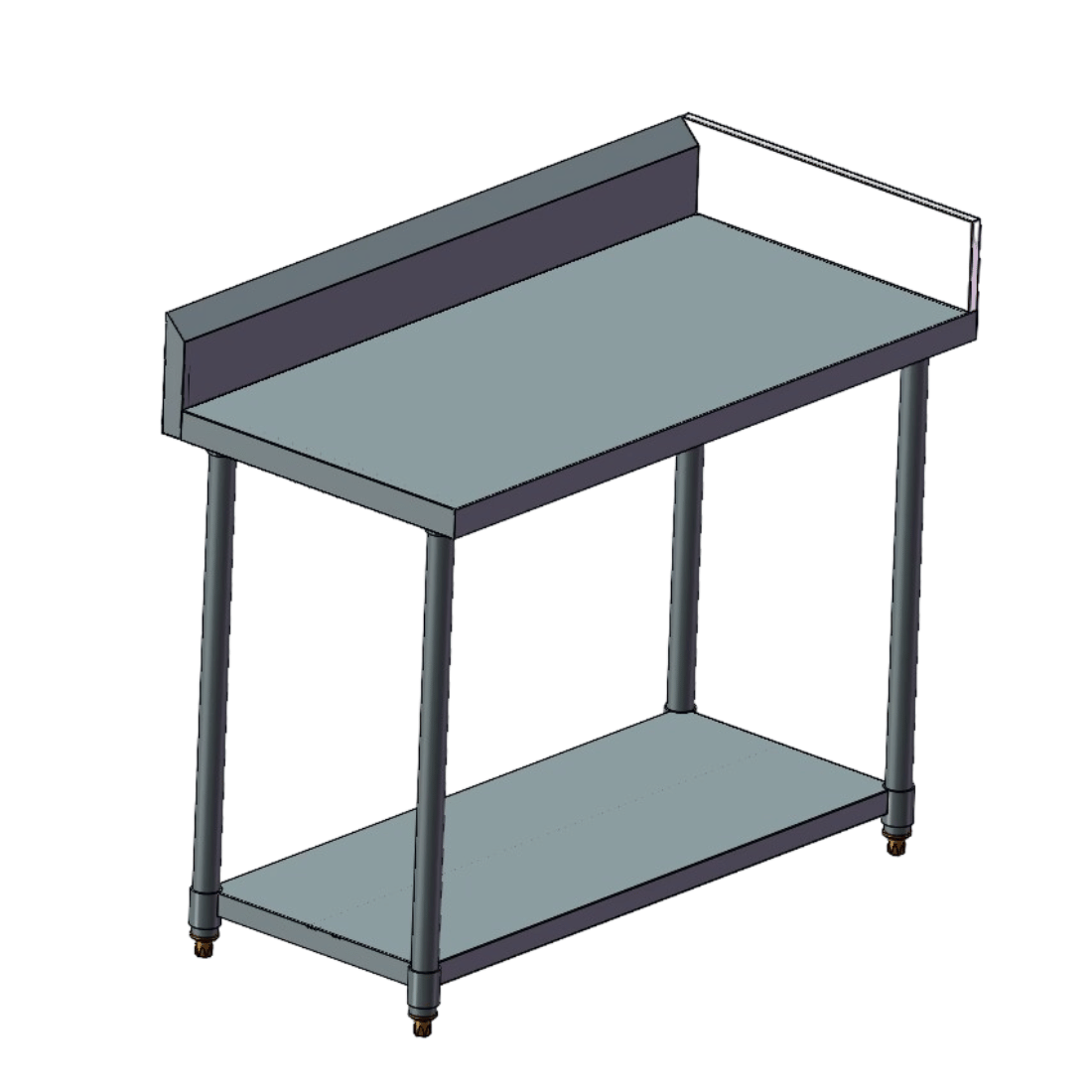 Modular Systems WBB7-SB Splashback Extension for Premium 700 Series Bench