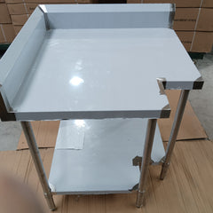 Modular Systems WBCB7-0900/A Corner Workbench, 150mm Splashback & Undershelf
