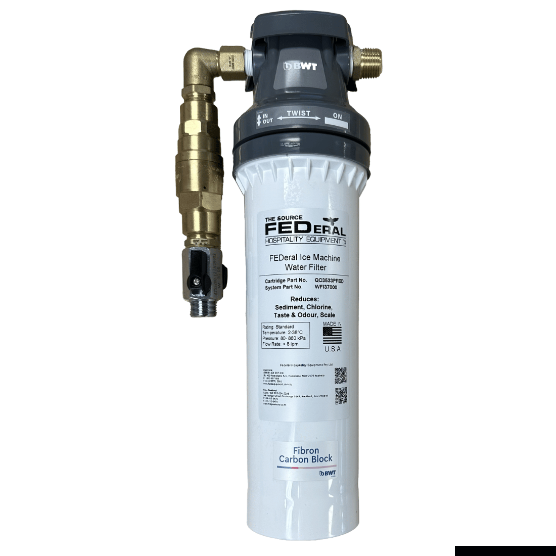F.H.E Bwt Ice Maker Water Filter WFI37000