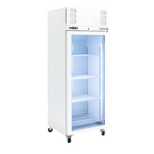 Williams Pearl - One Door White Colorbond Upright Display Freezer