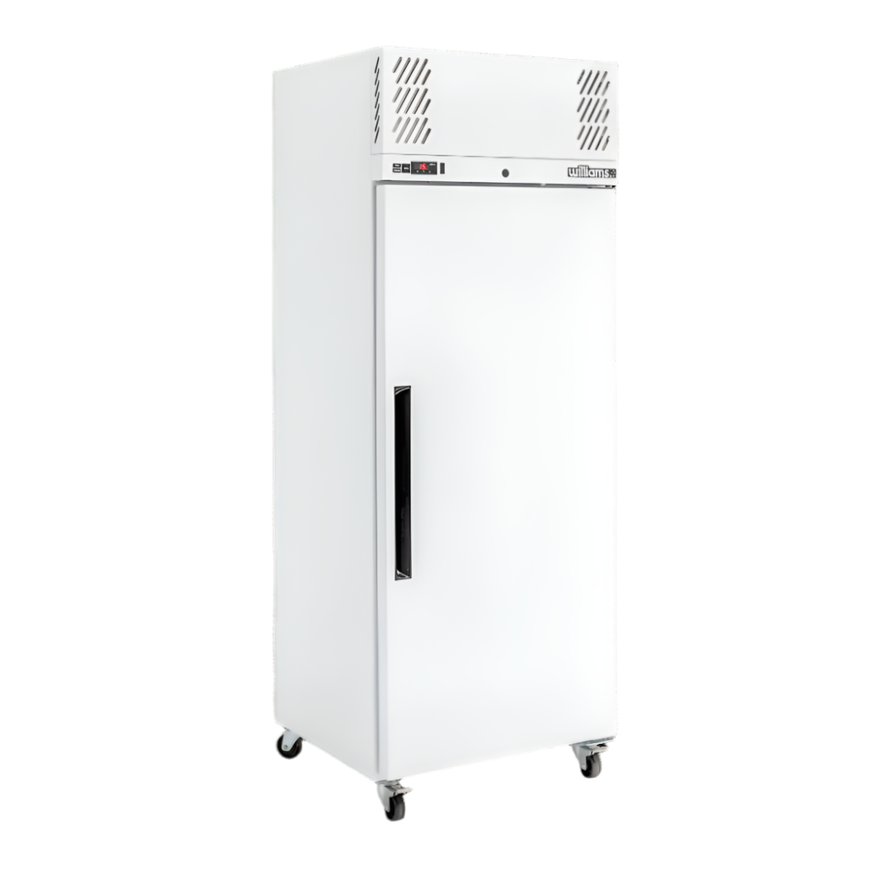 Williams Pearl - One Door White Colorbond Upright Storage Freezer