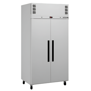 Williams Pearl - Slim Two Door White Colorbond Upright Storage Refrigerator