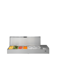 Williams Thermowell - Seven Pan Counter Top Refrigerated Well - commercial kitchen equipment - TW15-WR