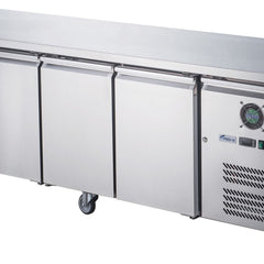 FED-X S/S Four Door Bench Fridge XUB6C22S4V