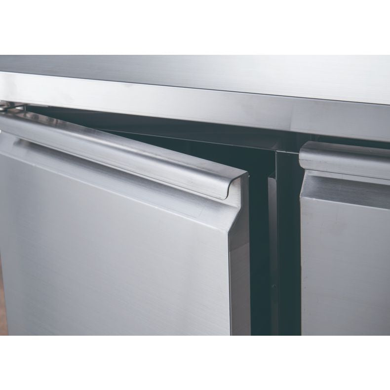 FED-X S/S Two Door Bench Fridge XUB7C13S2V