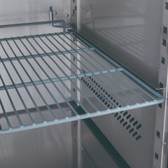 FED-X Four Glass Door Bench Fridge XUB7C22G4V