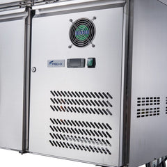 FED-X S/S Four Door Bench Fridge XUB7C22S4V