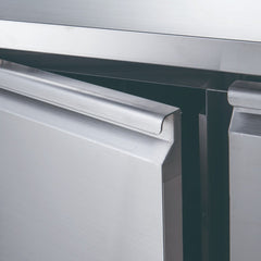 FED-X S/S Three Door Bench Freezer XUB7F18S3V